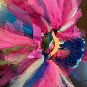 Trolls poppy tutu and headband
